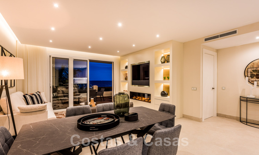 Appartement prêt à emménager, récemment rénové, à vendre dans un complexe de plage, avec vue sur la mer, sur le New Golden Mile, Estepona 46722