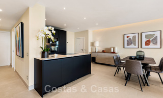 Appartement prêt à emménager, récemment rénové, à vendre dans un complexe de plage, avec vue sur la mer, sur le New Golden Mile, Estepona 46741 
