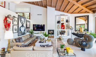 Villa de luxe méditerranéenne unique à vendre avec vue sur le terrain de golf dans un quartier résidentiel très convoité de La Quinta, Benahavis - Marbella 48445 