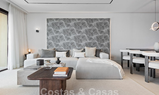 Spacieux appartement rénové à vendre dans un complexe de plage avec vue panoramique sur la mer, sur le nouveau Golden Mile entre Marbella et Estepona 54921 