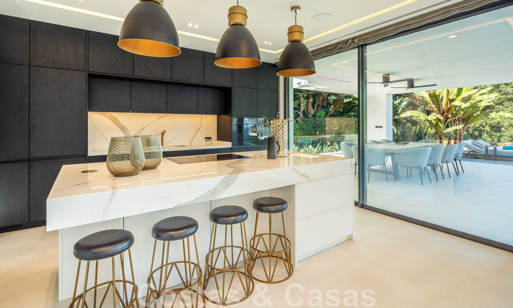 Spacieuse et sophistiquée villa design à vendre, en première ligne de Las Brisas Golf, au cœur de Nueva Andalucia, Marbella 47276