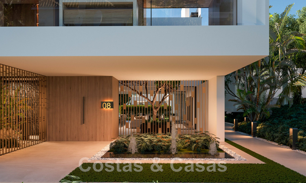 Revente! Villa de luxe à vendre dans un nouveau projet innovant composé de 12 villas ultramodernes avec vue sur la mer, sur le Golden Mile de Marbella 47766