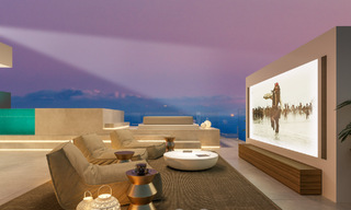 Revente! Villa de luxe à vendre dans un nouveau projet innovant composé de 12 villas ultramodernes avec vue sur la mer, sur le Golden Mile de Marbella 47771 