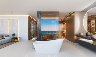 Revente! Villa de luxe à vendre dans un nouveau projet innovant composé de 12 villas ultramodernes avec vue sur la mer, sur le Golden Mile de Marbella 47777 