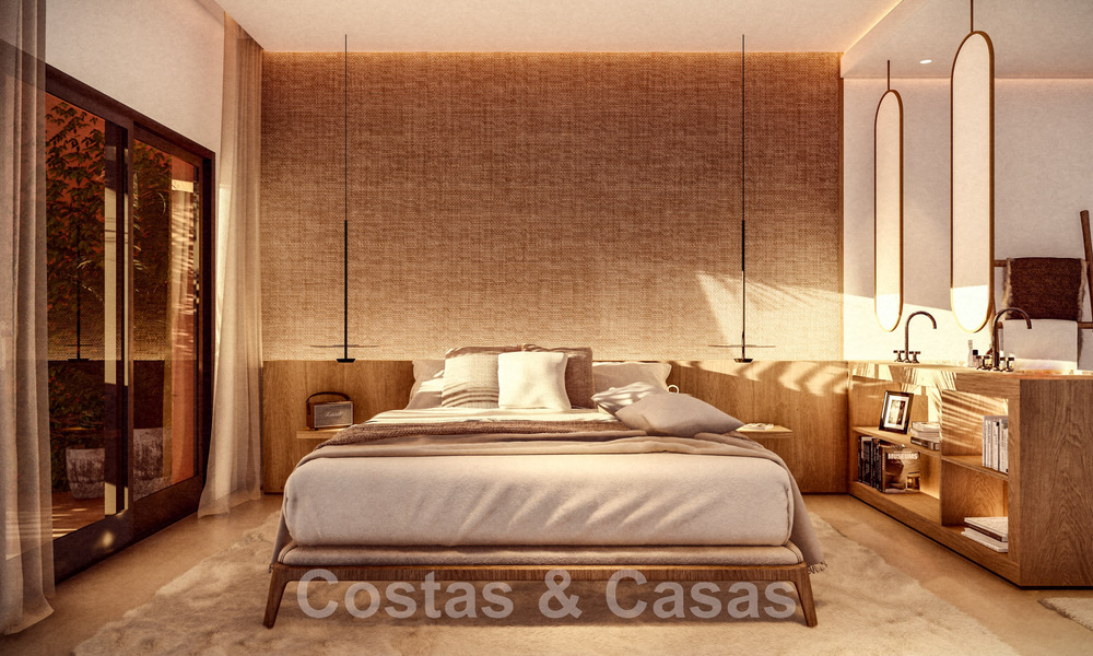 Appartement de luxe rénové à vendre dans un complexe de plage exclusif avec sécurité permanente, sur le nouveau Golden Mile entre Marbella et Estepona 48641