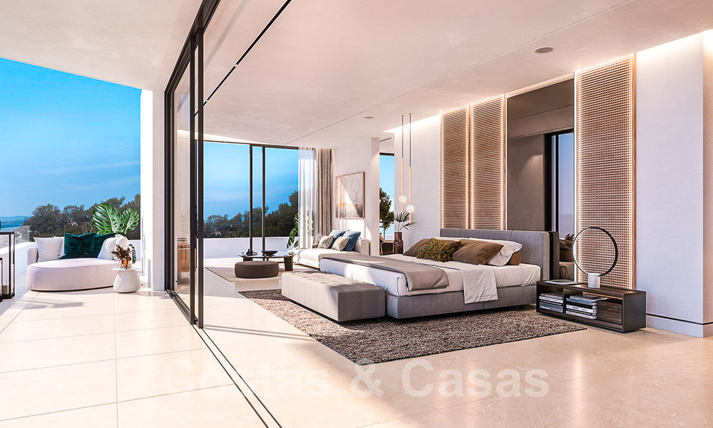 Villa design exclusive à vendre sur une plage de première ligne avec vue imprenable sur la mer sur le nouveau Golden Mile entre Marbella et Estepona 51195