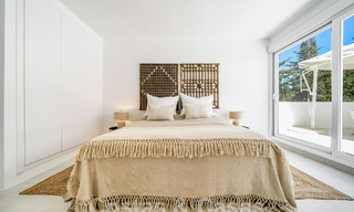 Villa de luxe à vendre dans un style architectural andalou à l'est du centre de Marbella, à deux pas des dunes et de la plage 52661 