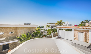Nouvelle villa de luxe à vendre, en première ligne du golf Los Flamingos à Marbella - Benahavis 52799 