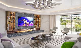 Nouvelle villa de luxe à vendre, en première ligne du golf Los Flamingos à Marbella - Benahavis 52806 