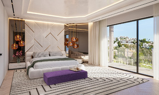 Nouvelle villa de luxe à vendre, en première ligne du golf Los Flamingos à Marbella - Benahavis 52809 