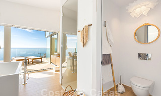 Magnifique penthouse contemporain à vendre avec une vue exceptionnelle sur la mer et à quelques pas de la plage à Fuengirola- Benalmadena, Costa del Sol 54271 