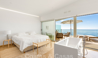 Magnifique penthouse contemporain à vendre avec une vue exceptionnelle sur la mer et à quelques pas de la plage à Fuengirola- Benalmadena, Costa del Sol 54272 