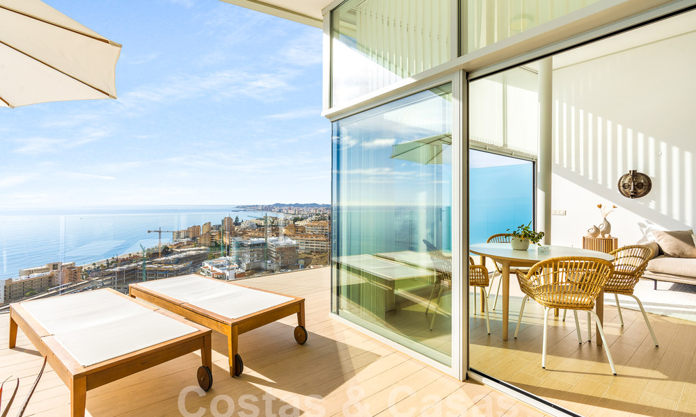 Magnifique penthouse contemporain à vendre avec une vue exceptionnelle sur la mer et à quelques pas de la plage à Fuengirola- Benalmadena, Costa del Sol 54276