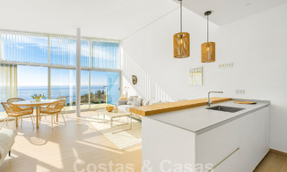 Magnifique penthouse contemporain à vendre avec une vue exceptionnelle sur la mer et à quelques pas de la plage à Fuengirola- Benalmadena, Costa del Sol 54277 