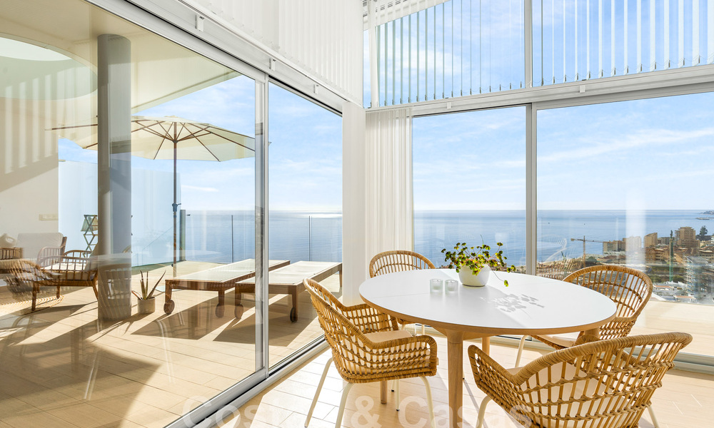 Magnifique penthouse contemporain à vendre avec une vue exceptionnelle sur la mer et à quelques pas de la plage à Fuengirola- Benalmadena, Costa del Sol 54282
