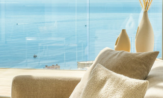 Magnifique penthouse contemporain à vendre avec une vue exceptionnelle sur la mer et à quelques pas de la plage à Fuengirola- Benalmadena, Costa del Sol 54283 