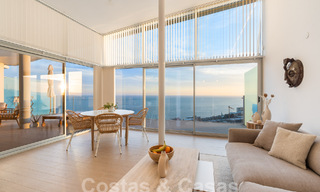 Magnifique penthouse contemporain à vendre avec une vue exceptionnelle sur la mer et à quelques pas de la plage à Fuengirola- Benalmadena, Costa del Sol 54287 