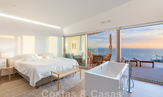 Magnifique penthouse contemporain à vendre avec une vue exceptionnelle sur la mer et à quelques pas de la plage à Fuengirola- Benalmadena, Costa del Sol 54289 