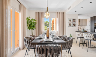 Luxueux penthouse en duplex avec vue imprenable sur la mer à vendre dans la vallée du golf de Nueva Andalucia, Marbella 54623 