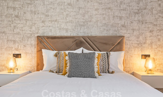 Luxueux penthouse en duplex avec vue imprenable sur la mer à vendre dans la vallée du golf de Nueva Andalucia, Marbella 54627 