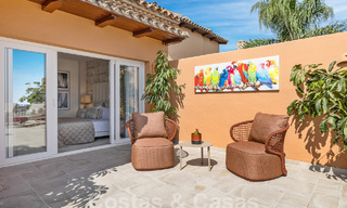 Luxueux penthouse en duplex avec vue imprenable sur la mer à vendre dans la vallée du golf de Nueva Andalucia, Marbella 54639 