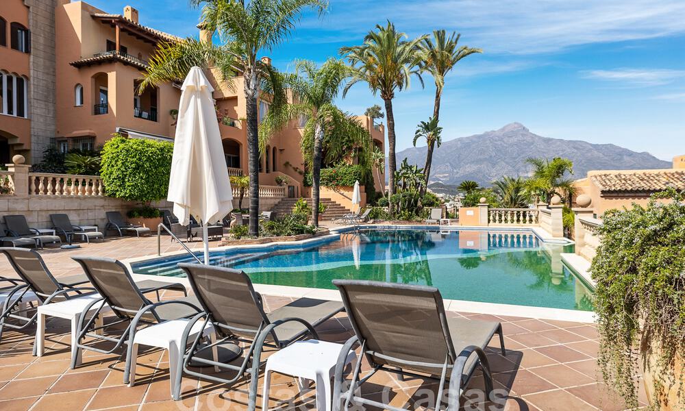 Luxueux penthouse en duplex avec vue imprenable sur la mer à vendre dans la vallée du golf de Nueva Andalucia, Marbella 54642