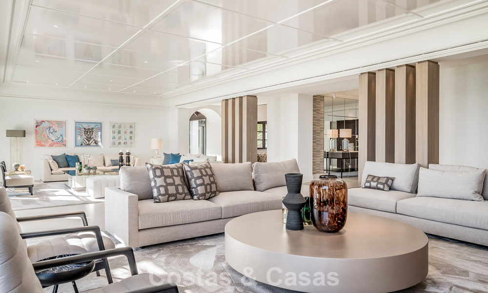Villa de luxe à vendre avec vue sur la mer, entourée de verdure dans le complexe de golf exclusif La Zagaleta, Marbella - Benahavis 54073