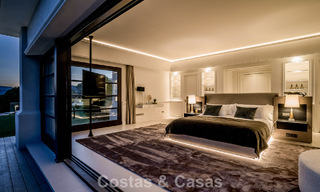 Villa de luxe à vendre avec vue sur la mer, entourée de verdure dans le complexe de golf exclusif La Zagaleta, Marbella - Benahavis 54111 