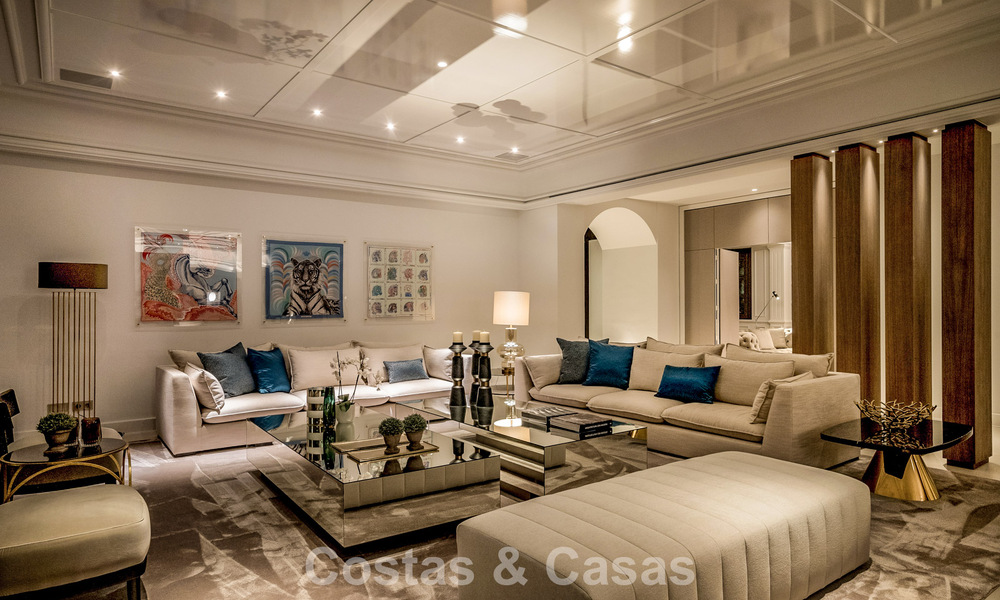 Villa de luxe à vendre avec vue sur la mer, entourée de verdure dans le complexe de golf exclusif La Zagaleta, Marbella - Benahavis 54118