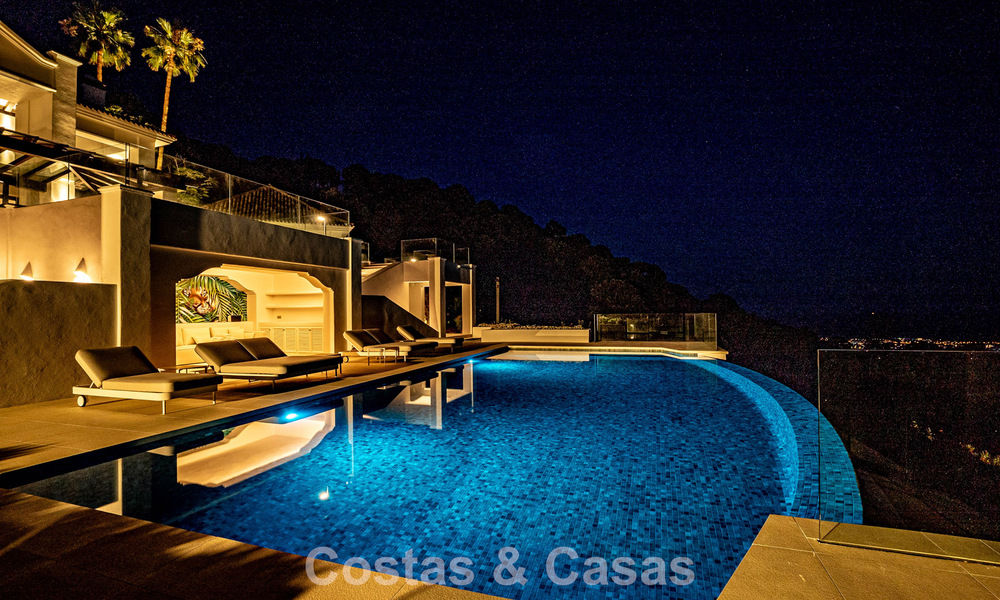 Villa de luxe à vendre avec vue sur la mer, entourée de verdure dans le complexe de golf exclusif La Zagaleta, Marbella - Benahavis 54119