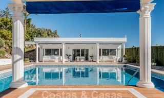 Charmante villa de luxe à vendre sur un terrain spacieux avec vue sur la mer près de Mijas Pueblo, Costa del Sol 53961 