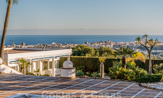 Charmante villa de luxe à vendre sur un terrain spacieux avec vue sur la mer près de Mijas Pueblo, Costa del Sol 54015 
