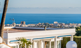 Charmante villa de luxe à vendre sur un terrain spacieux avec vue sur la mer près de Mijas Pueblo, Costa del Sol 54016 