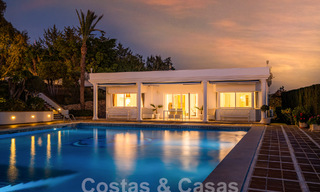 Charmante villa de luxe à vendre sur un terrain spacieux avec vue sur la mer près de Mijas Pueblo, Costa del Sol 54026 