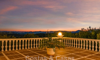 Charmante villa de luxe à vendre sur un terrain spacieux avec vue sur la mer près de Mijas Pueblo, Costa del Sol 54028 