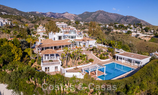 Charmante villa de luxe à vendre sur un terrain spacieux avec vue sur la mer près de Mijas Pueblo, Costa del Sol 54032 