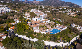Charmante villa de luxe à vendre sur un terrain spacieux avec vue sur la mer près de Mijas Pueblo, Costa del Sol 54033 