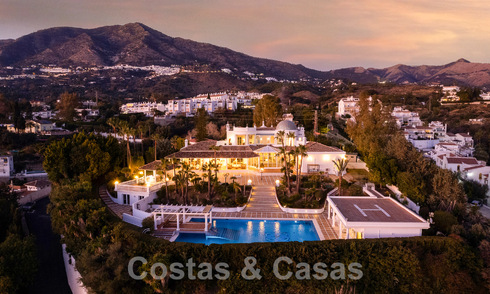 Charmante villa de luxe à vendre sur un terrain spacieux avec vue sur la mer près de Mijas Pueblo, Costa del Sol 54037