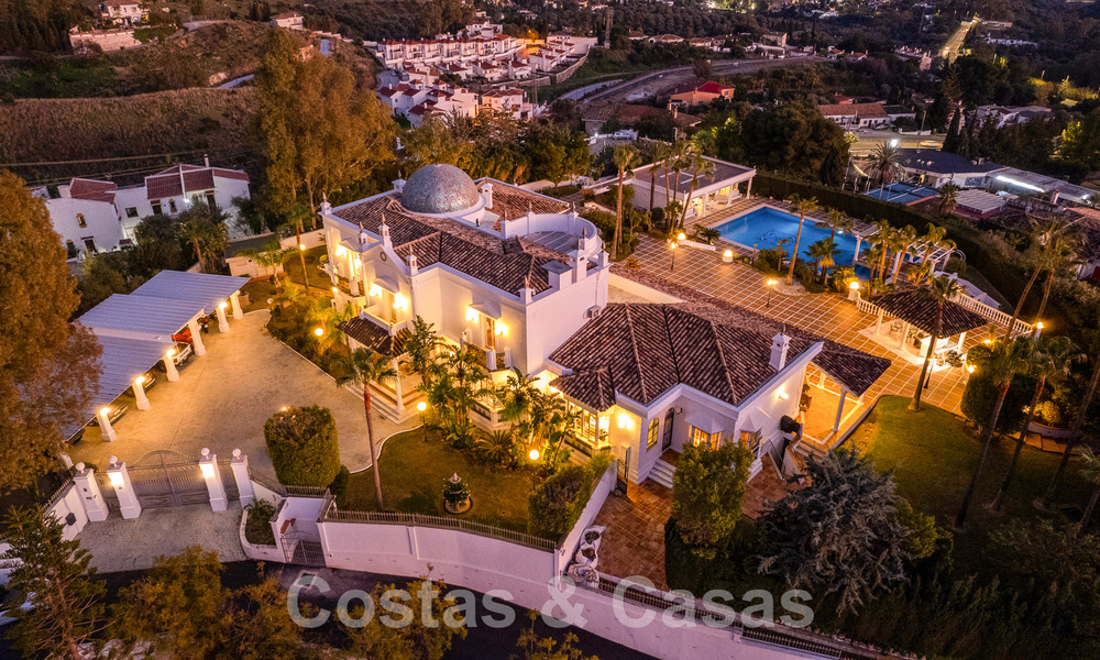 Charmante villa de luxe à vendre sur un terrain spacieux avec vue sur la mer près de Mijas Pueblo, Costa del Sol 54041