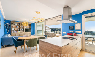 Appartement à vendre prêt à emménager avec vue sur la vallée et la mer dans le quartier exclusif de Marbella - Benahavis 55023 