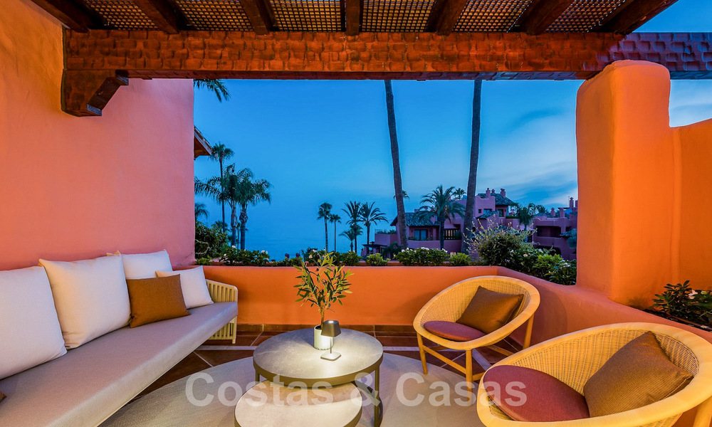 Penthouse de luxe à vendre situé au bord de mer du Nouveau Mille d'Or, Marbella - Estepona 55104