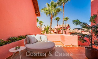 Penthouse de luxe à vendre situé au bord de mer du Nouveau Mille d'Or, Marbella - Estepona 55122 