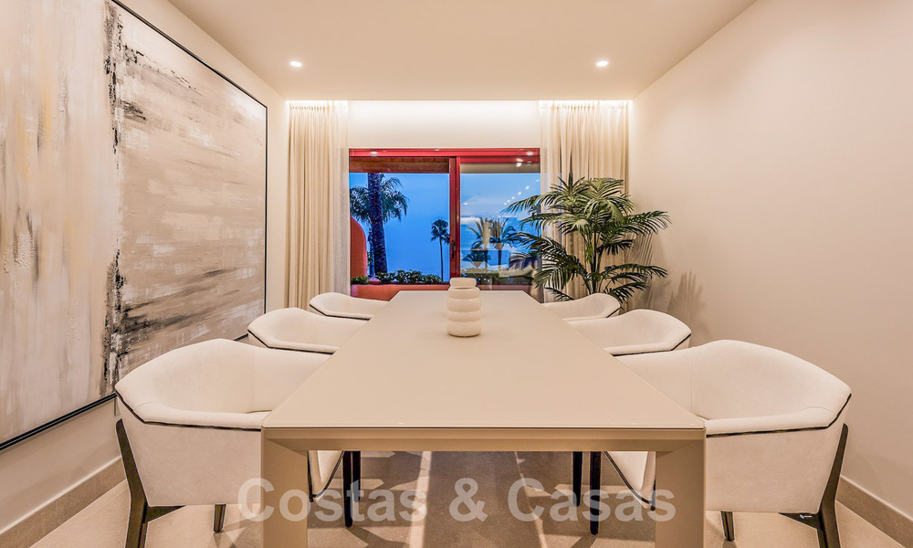 Penthouse de luxe à vendre situé au bord de mer du Nouveau Mille d'Or, Marbella - Estepona 55124