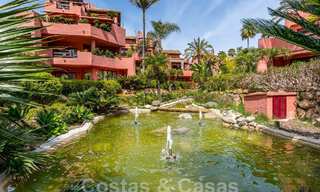Appartement de luxe avec jardin à vendre dans un complexe balnéaire sur le nouveau Golden Mile entre Marbella et Estepona 55281 