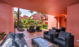 Appartement de luxe avec jardin à vendre dans un complexe balnéaire sur le nouveau Golden Mile entre Marbella et Estepona 55283 