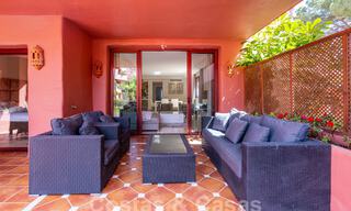 Appartement de luxe avec jardin à vendre dans un complexe balnéaire sur le nouveau Golden Mile entre Marbella et Estepona 55289 