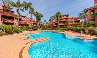 Appartement de luxe avec jardin à vendre dans un complexe balnéaire sur le nouveau Golden Mile entre Marbella et Estepona 55307 