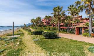 Appartement de luxe avec jardin à vendre dans un complexe balnéaire sur le nouveau Golden Mile entre Marbella et Estepona 55310 