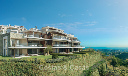 Nouveau! Appartements de luxe au design innovant à vendre dans un grand complexe de golf et de nature à Marbella - Benahavis 54746