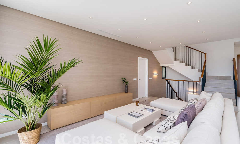 Villa de luxe indépendante de style andalou à vendre dans un environnement naturel à Marbella - Benahavis 55243